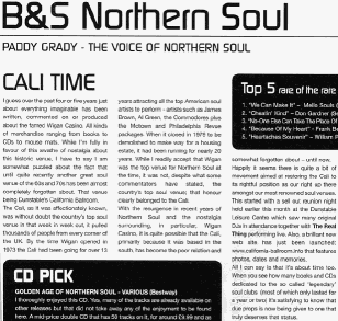 Editorial in Blues and Soul