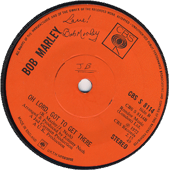 Signed Marley single