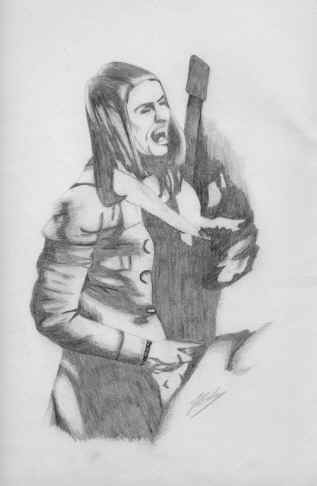 Slade sketch done at the California Slade sketch done at the California