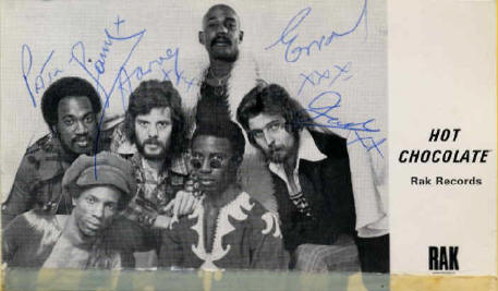 Hot Chocolate January 1973