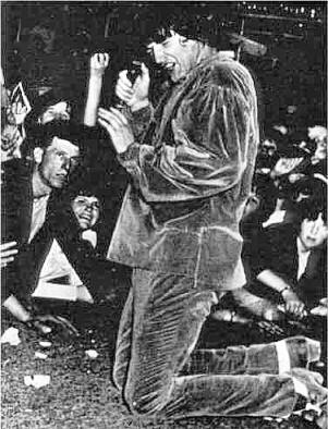 P.J. Proby on stage at the California