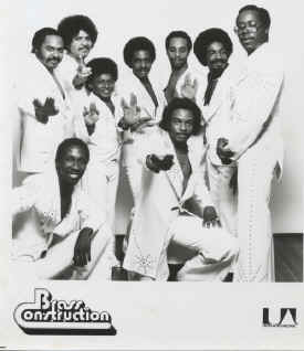 Brass Construction promo card