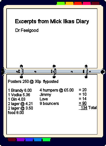Dr Feelgood diary Dr Feelgood diary