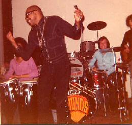 Freddie Mack on stage