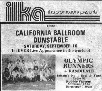 Olympic Runners advert