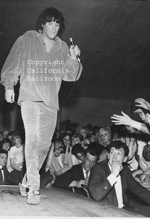 P.J. Proby on stage at the California