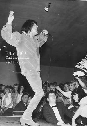 P.J. Proby on stage at the California