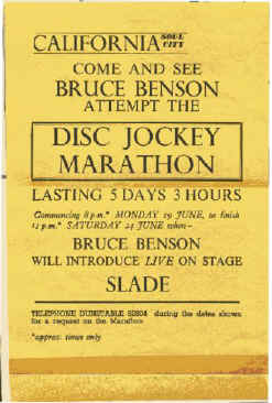 Disk Jockey marathon poster
