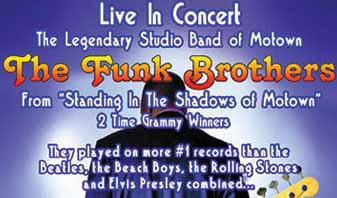 Funk Brothers tour poster